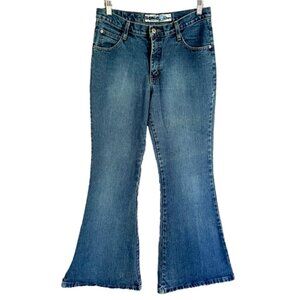 Vintage 90s Y2K High-rise Flare Bell Bottom Jeans - 30 x 31" ✌🏼☮️